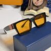 LOUIS VUITTON Lv2025 New Millionaire Square Frame Sunglasses Unisex European and American Style Colorful Fashionable Sunglasses M96006