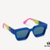 LOUIS VUITTON Lv2025 New Millionaire Square Frame Sunglasses Unisex European and American Style Colorful Fashionable Sunglasses M96006