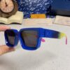LOUIS VUITTON Lv2025 New Millionaire Square Frame Sunglasses Unisex European and American Style Colorful Fashionable Sunglasses M96006