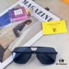 Louis Vuitton 2025 New Arrival High-End Nylon Polarized UV Protection Driving Sunglasses, Lightweight and Comfortable Double-Bridge Sunglasses