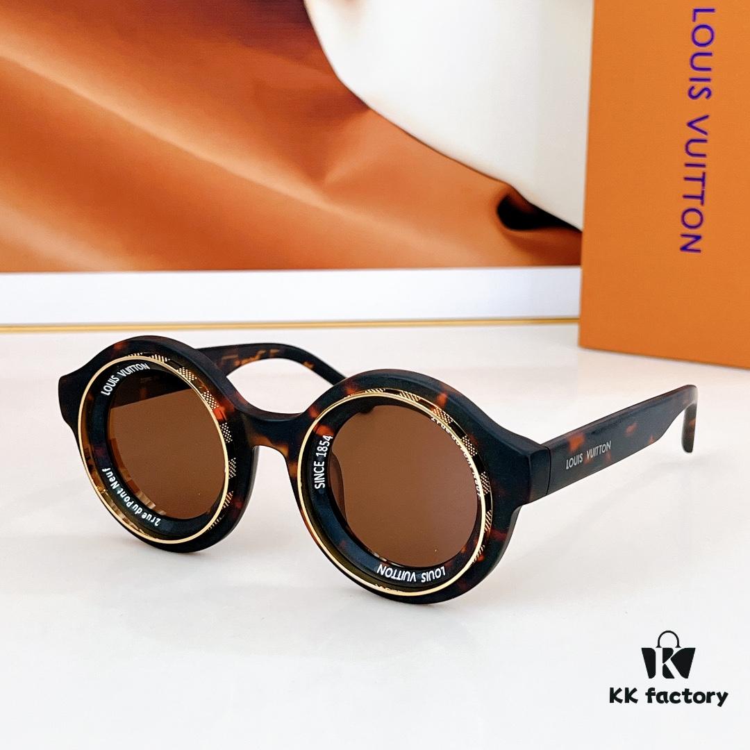 155 LOUIS VUITTON MODEL Z2386U SIZE 57□16-145 TOP-TIER DIAMOND-EMBELLISHED EYEWEAR SUNGLASSES