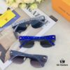 Louis Vuitton 2025 New Arrival Monogram Cut-out Letter Women's Sunglasses, Premium Printed Fashion Sun Glasses, Influencer Favorite on Xiaohongshu and TikTok