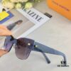 Louis Vuitton 2025 New Arrival Monogram Cut-out Letter Women's Sunglasses, Premium Printed Fashion Sun Glasses, Influencer Favorite on Xiaohongshu and TikTok
