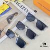 Louis Vuitton 2025 New Square Korean-Style Rigid Steel Nylon Frame Polarized Sunglasses Unisex Driving Stylish UV Protection Eyewear