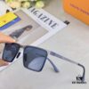 Louis Vuitton 2025 New Square Korean-Style Rigid Steel Nylon Frame Polarized Sunglasses Unisex Driving Stylish UV Protection Eyewear