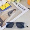Louis Vuitton 2025 New Square Korean-Style Rigid Steel Nylon Frame Polarized Sunglasses Unisex Driving Stylish UV Protection Eyewear