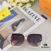 Louis Vuitton 2025 New Fashion Sunglasses for Women, UV-Protective Retro Stylish Oversized Glasses