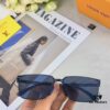 Louis Vuitton New Arrival Nylon Polarized Sunglasses for Men, Korean-Style Fashion Square UV Protection Shades, Driving Sun Glasses