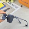 Louis Vuitton New Arrival Nylon Polarized Sunglasses for Men, Korean-Style Fashion Square UV Protection Shades, Driving Sun Glasses