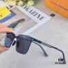 Louis Vuitton New Arrival Nylon Polarized Sunglasses for Men, Korean-Style Fashion Square UV Protection Shades, Driving Sun Glasses