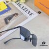 Louis Vuitton New Arrival Nylon Polarized Sunglasses for Men, Korean-Style Fashion Square UV Protection Shades, Driving Sun Glasses