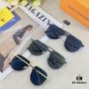 Louis Vuitton New Arrival Nylon Fashion Double-Bridge Sunglasses Pilot Polarized Sunglasses for Men Outdoor Fishing Frog Eye Glasses