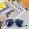 Louis Vuitton New Arrival Nylon Fashion Double-Bridge Sunglasses Pilot Polarized Sunglasses for Men Outdoor Fishing Frog Eye Glasses
