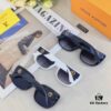 Louis Vuitton 2025 New Retro Cat-Eye Sunglasses for Women, Korean INS Style High-End Fashion Sun Glasses for Photo Poses, Driving and Trendy Look