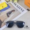Louis Vuitton 2025 New Arrival TR Double Bridge Men's Sunglasses, Trendy Polarized Fashion Streetwear Shades
