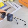 Louis Vuitton Men's Lightweight Aviator Sunglasses, Same Style as Guo Tianle's
