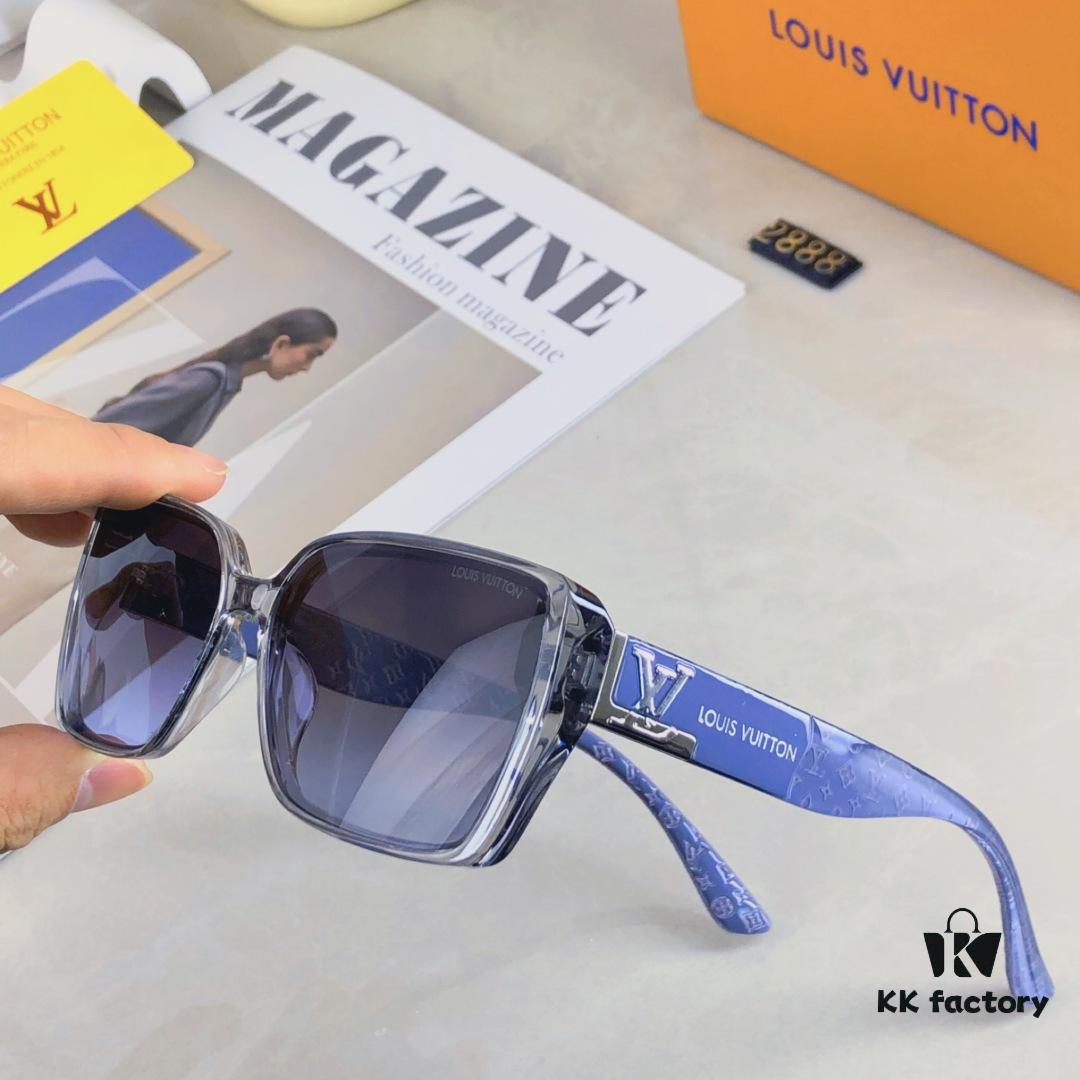 Louis Vuitton Style Sunglasses UV400 Anti-Ultraviolet Protection Fashion Sun Glasses for Street Photography