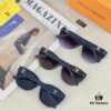 Louis Vuitton Korean-style Chic Cat-Eye Sunglasses for Women, 2025 New Arrival Vintage UV-Protective Designer Shades, Fashionable and Trendy Eyewear