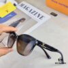 Louis Vuitton Korean-style Chic Cat-Eye Sunglasses for Women, 2025 New Arrival Vintage UV-Protective Designer Shades, Fashionable and Trendy Eyewear