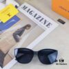Louis Vuitton Korean-style Chic Cat-Eye Sunglasses for Women, 2025 New Arrival Vintage UV-Protective Designer Shades, Fashionable and Trendy Eyewear