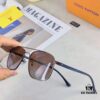 Louis Vuitton 2025 New Arrival Dual-Bridge Metal Luxury Men's Sunglasses, Fashionable UV-Protective Driving Shades