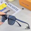 Louis Vuitton Summer New Arrival Polarized Sunglasses for Men, Fashionable Double-Bridge Aviator Sunglasses for Driving, Fishing, and Outdoor Use