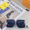 Louis Vuitton High-End Oversized Sunglasses with UV Protection for Women, Fashionable Trendy Sun Glasses Popular on TikTok, Stylish European and American Design