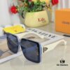 Louis Vuitton High-End Oversized Sunglasses with UV Protection for Women, Fashionable Trendy Sun Glasses Popular on TikTok, Stylish European and American Design