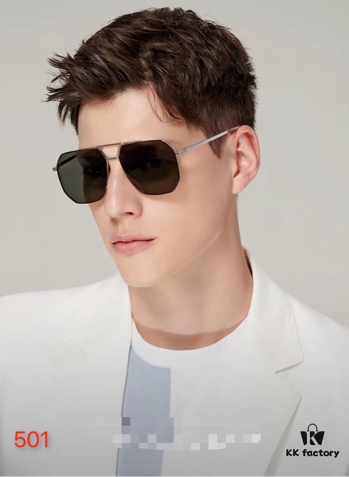 Louis Vuitton Elastic Stainless Steel Nylon Polarized Aviator Sunglasses for Men, Fashionable Streetwear Style for Driving, Fishing and Outdoor Use