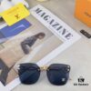 Louis Vuitton New Square Frameless Sunglasses for Women, Fashionable Printed UV Protection Retro Stylish Sunglasses