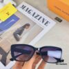 Louis Vuitton Square Fashion Sunglasses, Luxury Brand Style, Versatile and Stylish UV Protection, Slimming Effect
