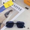 Louis Vuitton Unisex Sunglasses 2025 Premium Anti-Glare Fashion Frameless Metal Eyewear