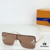 105 Louis Vuitton LV 1644 Size: 146□22-145 Unique Hardware, Rhinestone-trimmed Edges, Floral Accents, Exuding Elegance Sunglasses