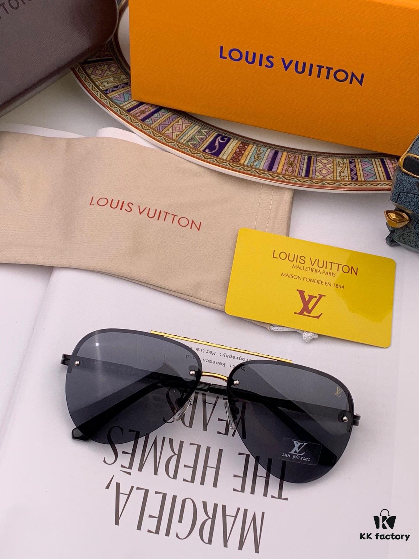 2024 New Arrival LOUIS VUITTON LV Frog-Frame Sunglasses L09