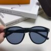 LOUIS VUITTON Round Frame Sunglasses with Detailed Design, Original LV Rimless Style, Classic Temple Logo, High-Quality Construction