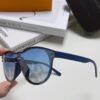 LOUIS VUITTON Round Frame Sunglasses with Detailed Design, Original LV Edgeless Style, Classic Temple Logo, High-Quality Construction