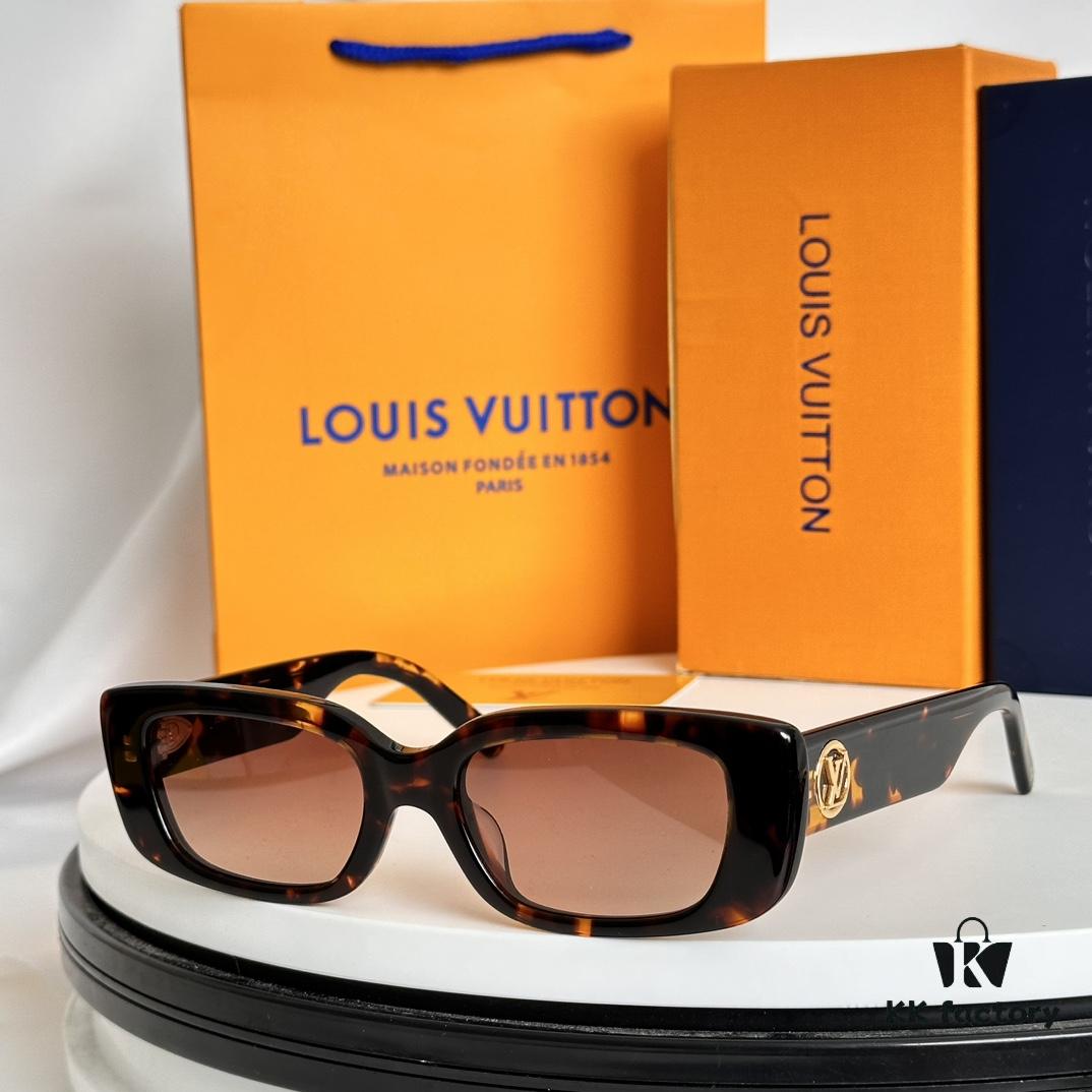 LOUIS VUITTON Sunglasses Model Z2109W Size 53□20-145