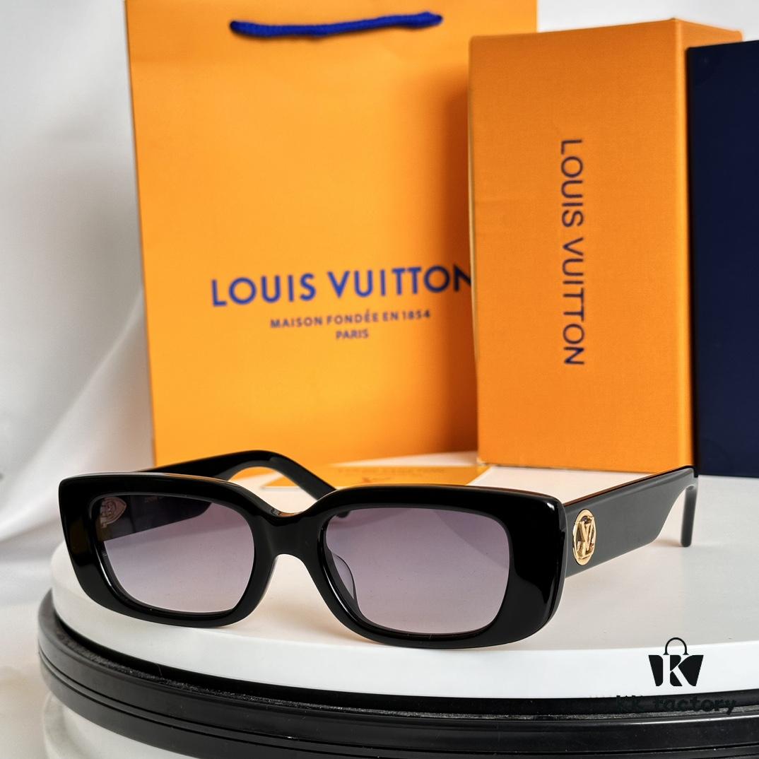 LOUIS VUITTON Sunglasses Model Z2109W Size 53□20-145
