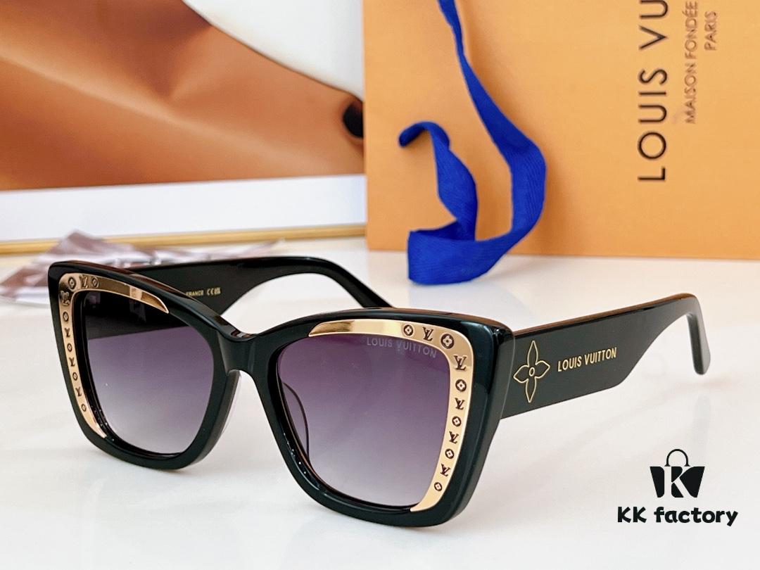LOUIS VUITTON* Model: Z2007U Size: 56-18-145 Sunglasses