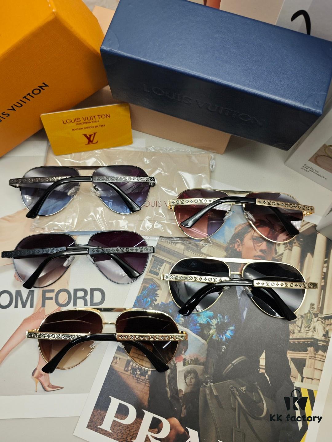 2024 New Arrival LOUIS VUITTON - LV Frog-Frame Sunglasses, High-Quality Fashion Sunglasses, Universal Fit, Comfortable Wear, Five Colors Available