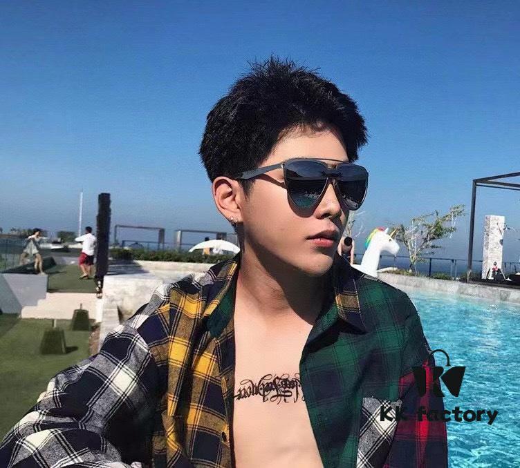 LOUIS VUITTON LV Men's Sunglasses 💋💋 Stylish Frame, High Quality, Universal Fit, Must-Have Item 🔥🔥💯💯 Hong Kong Purchase, Premium Quality 🐝 Model: 0815