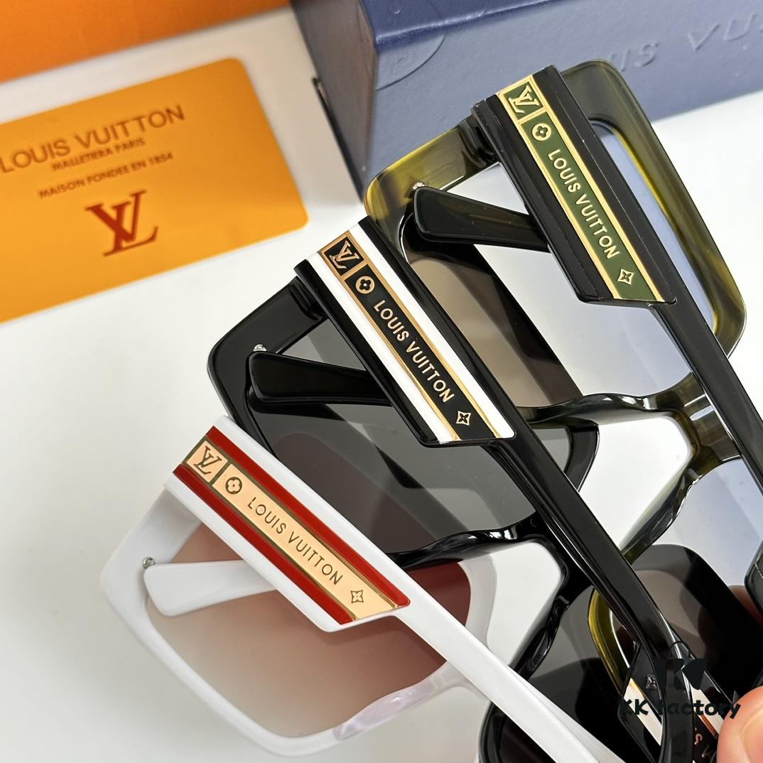 LOUIS VUITTON New Arrival Z6028E Square Frame Sunglasses