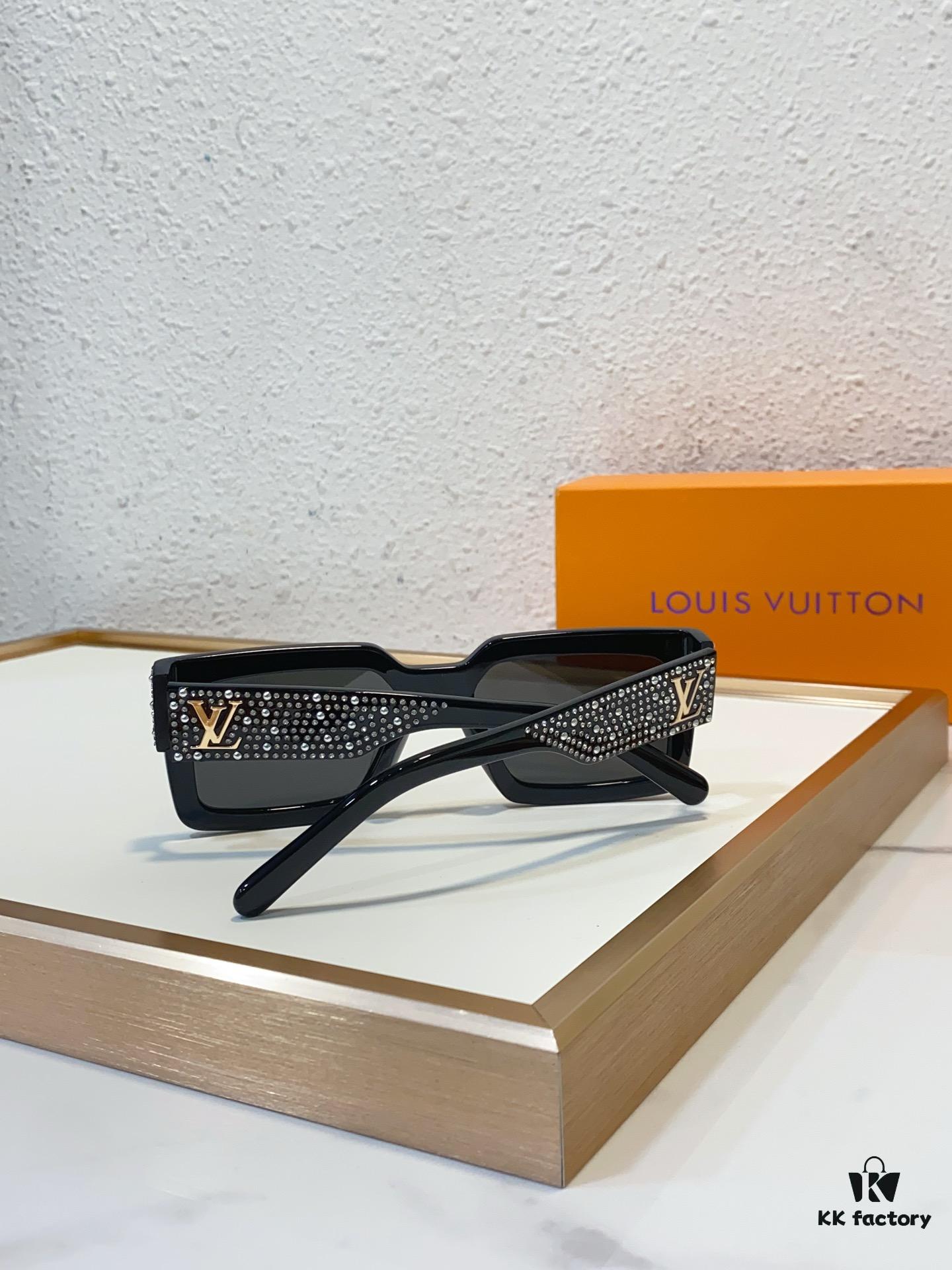 LV Z2396W Men's Sunglasses, Handcrafted Stars Design, Size 54-21-155