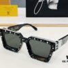 LOUIS VUITTON LV Maison M96006 Size 56□17 Luxury Edition Gold Logo Dense Pattern BM Exquisite Sunglasses