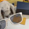 LOUIS VUITTON Rectangular Frame Z1495 Size: 54□22-145 Sunglasses