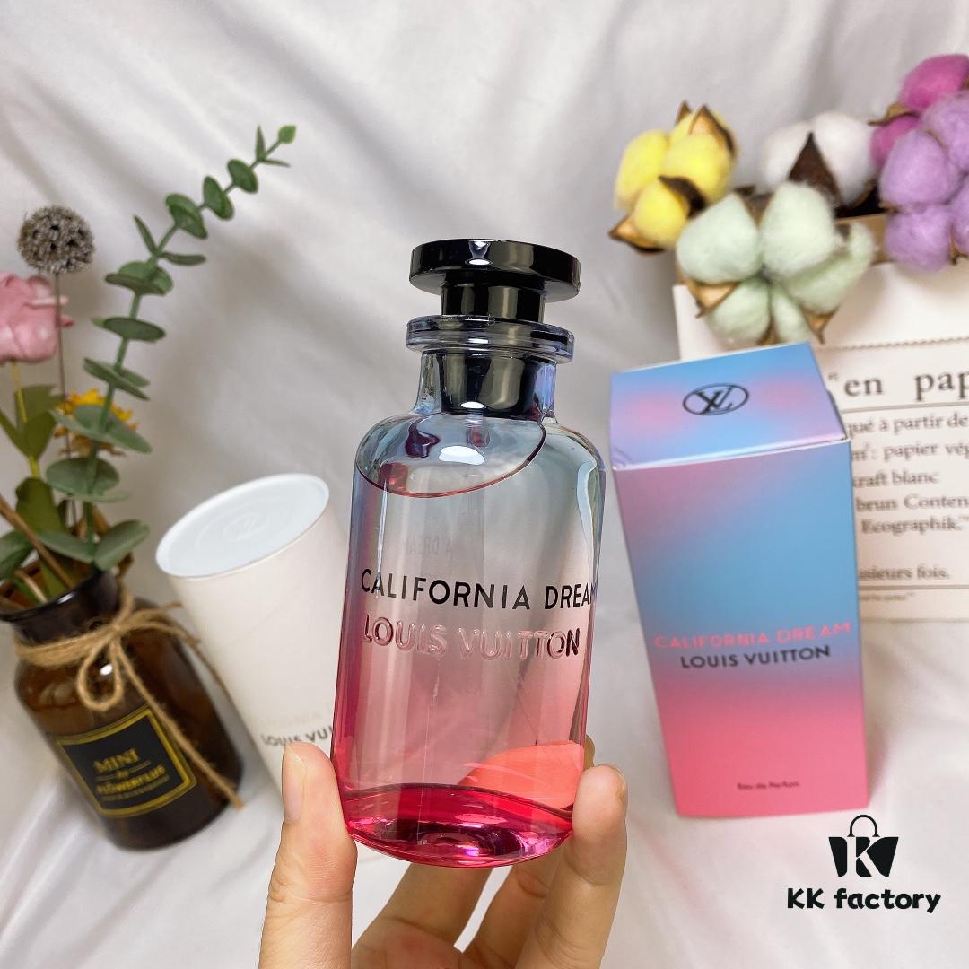 Louis Vuitton California Dream Eau de Millefiori 2020 New Fragrance EDT Blue-Pink Gradient Bottle