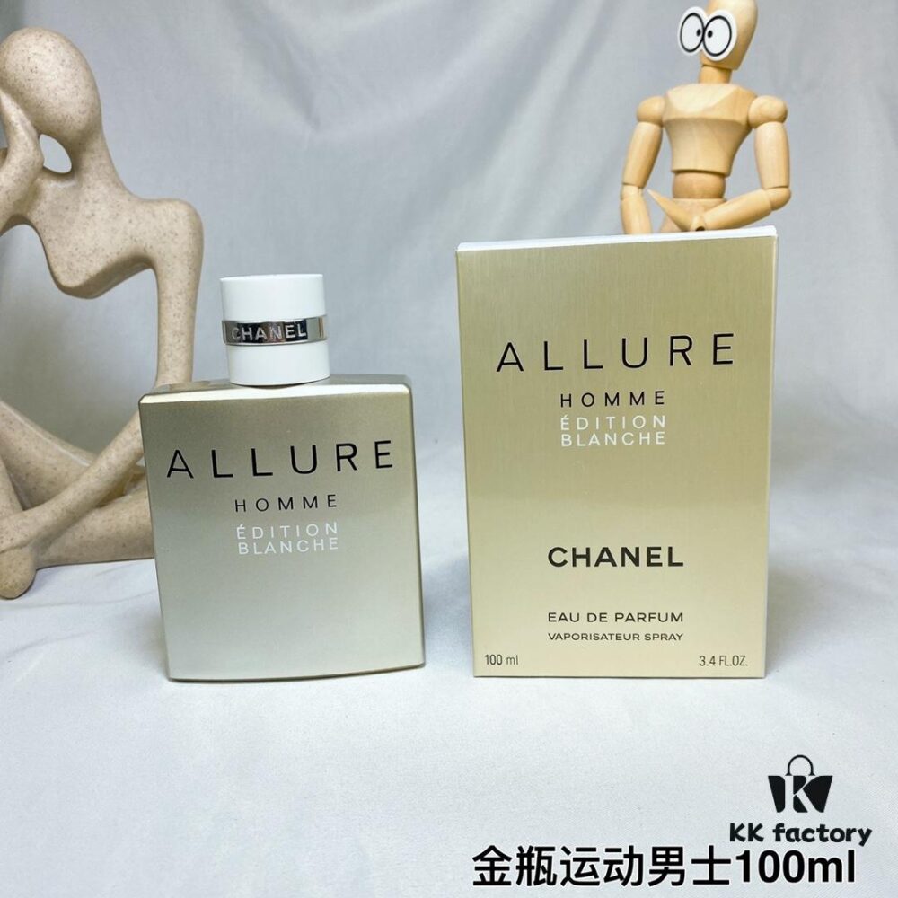 Chanel Allure Homme Edition Blanche (White Fashion) Gold Bottle for Men 100ml, 2008