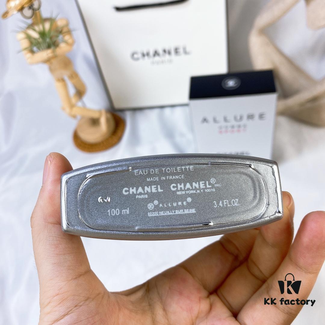 Chanel Allure Homme Sport Men's Eau de Toilette 100ml - Silver Fresh Oriental Fragrance