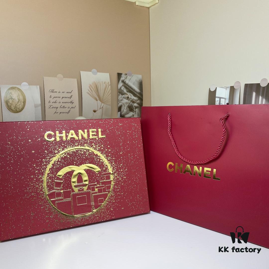 Chanel 14-Piece New Year Gift Set, Featuring a Collection of Popular Fragrances Including Gabrielle, Chance, Coco Mademoiselle, and No.5 Series