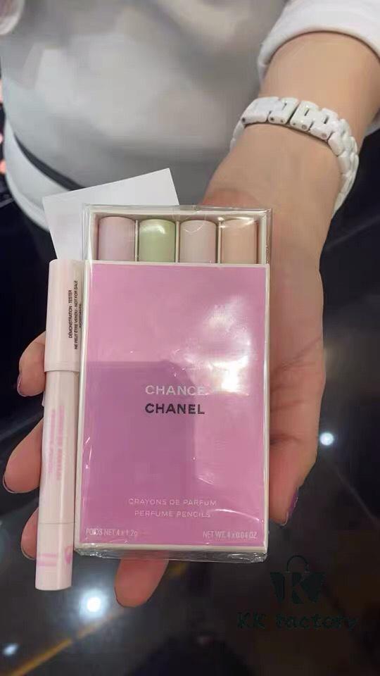 Chanel Chance Solid Perfume Pencil Set (4pcs) - New Arrival, Counter Version, 1.2g Each
